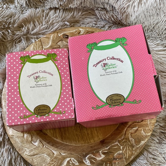 VINTAGE TREASURY COLLECTIONS PORCELAIN DOLL ORNAMENTS PARADISE GALLERIES - Picture 13 of 14